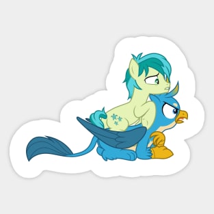 Sandbar and Gallus Sticker